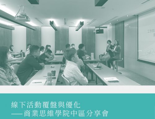 線下活動覆盤與優化 ——商業思維學院中區分享會